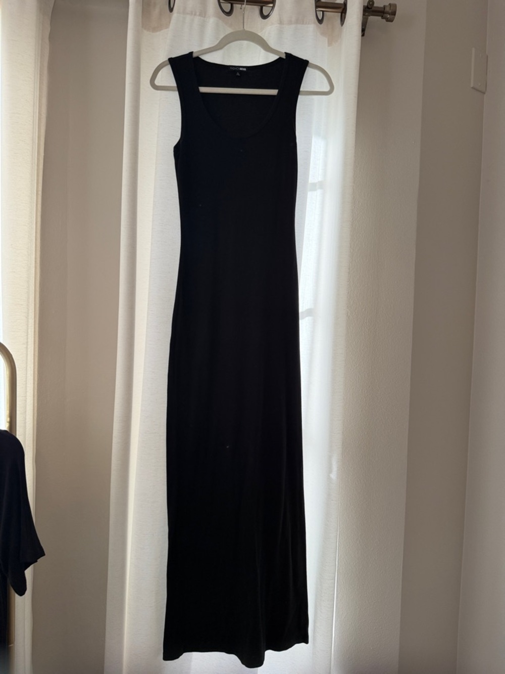 Fashion Nova Black Sleeveless Maxi Dress